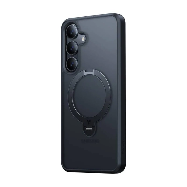 Etui do Samsung Galaxy S25 Czarny Torras Ostand Spin Series