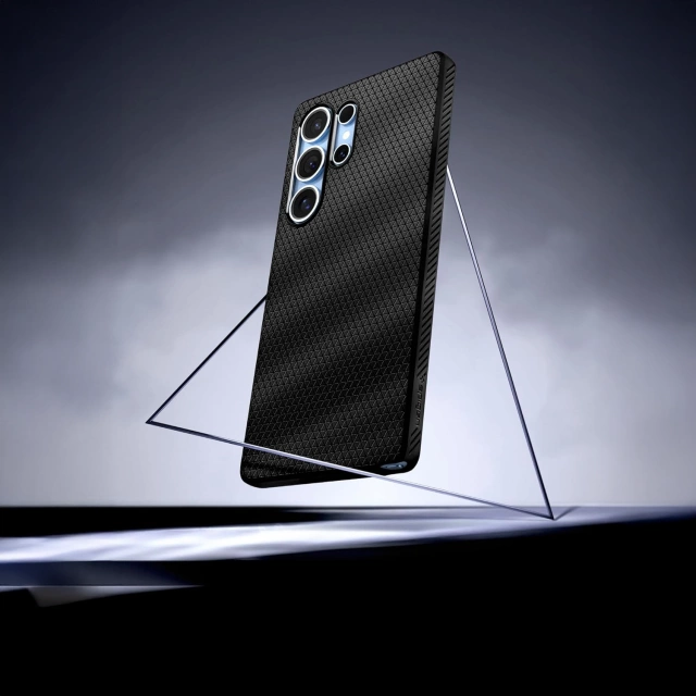 Etui do Samsung Galaxy S25 Ultra obudowa ochronna Spigen Liquid Air Matte Black