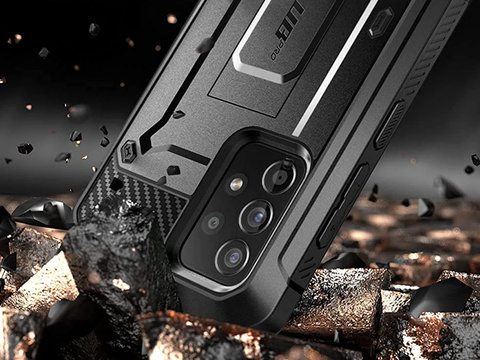 Etui pancerne Supcase Unicorn Beetle Pro do Samsung Galaxy A52/A52s LTE/ 5G Black