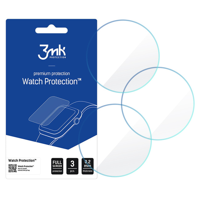 Szkło folia ochronna na ekran x3 3mk Watch Protection osłona do Samsung Galaxy Watch 5 44mm