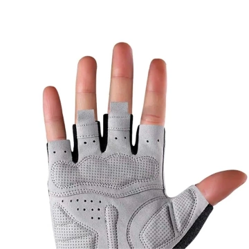 Rockbros S109GR Fahrradhandschuhe, Größe L – grau