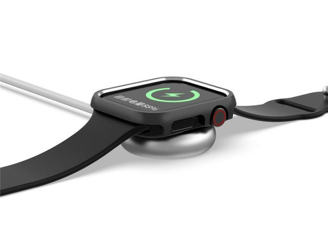 Alogy Hülle für Apple Watch 4 42mm Schwarz