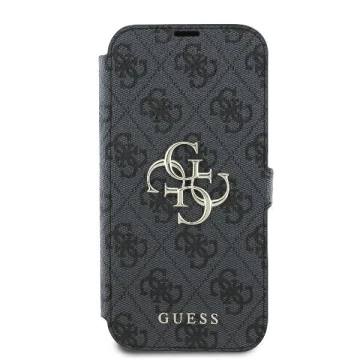 Guess GUBKP16M4GMGGR iPhone 16 Plus 6,7" czarny/black book 4G Metal Logo