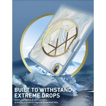 Etui für Tablet Supcase Cosmo für Apple iPad 10.9 2022 MARBLE BLUE