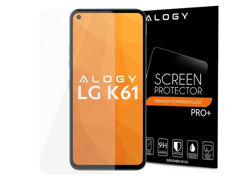 Alogie gehärtetes Glas für den Bildschirm für LG K61