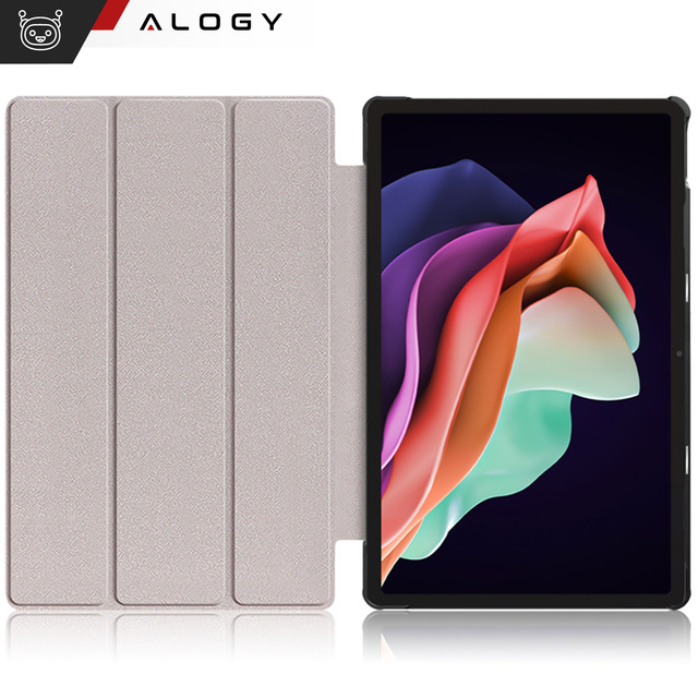 Etui do Lenovo Tab P11 2gen 11.5 TB350FU TB350XU Alogy Book Cover Case obudowa ochronne Kwitnący Migdałowiec