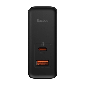 Baseus GaN5 Pro Wandladegerät, USB-C USB, 100-W-Kabel (schwarz)