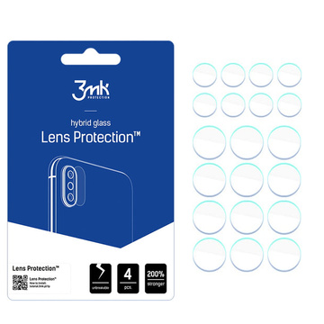 Glas x4 Kameraobjektiv 3mk Objektivschutz für Samsung Galaxy S22 Ultra