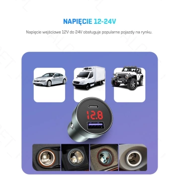 ROCK SPACE C300 36W Autoladegerät