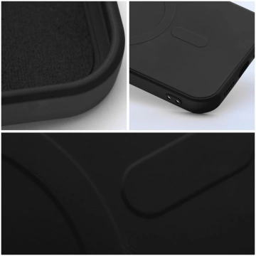 Silikon Mag Cover für IPHONE 14 schwarz