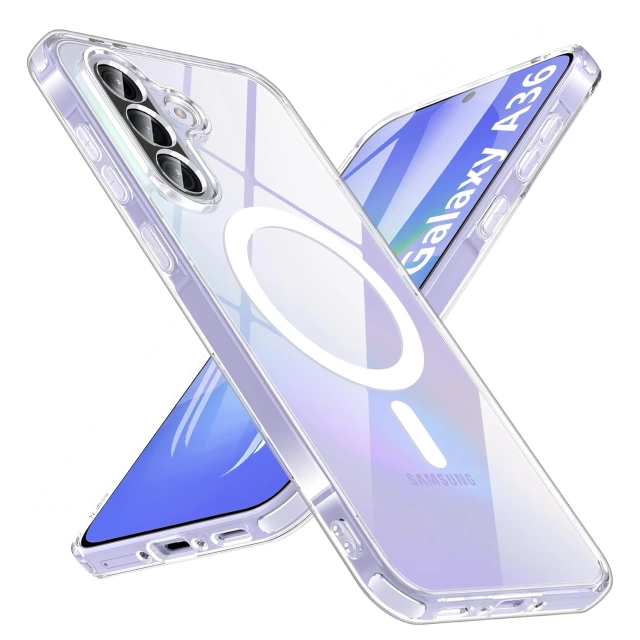 Etui do Samsung Galaxy A36 5G obudowa ochronna na telefon Alogy HybridShield™️ Case Przezroczyste