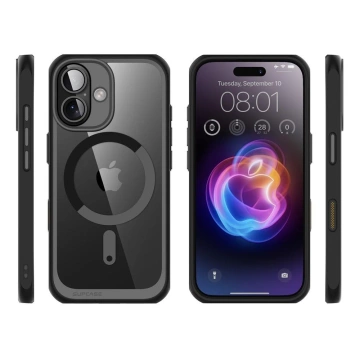 Etui Supcase UB Mag MagSafe für iPhone 16 Schwarz