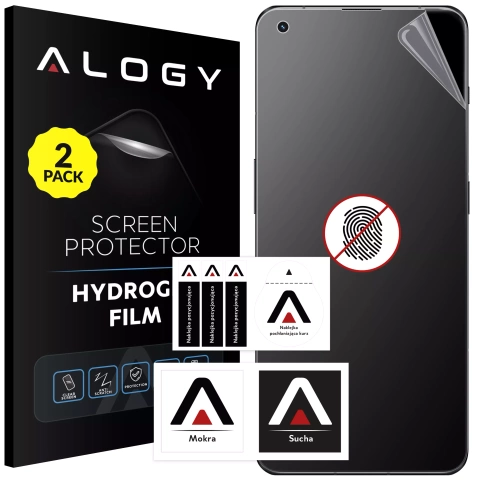 2x „MATTE“ Folie für OnePlus 11 Hydrogel Alogy HydroSkin Matte Pro™ Display für „FINGERPRINT FREE“ Hülle