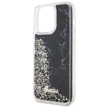 Etui Guess GUHCP14XLCSGSGK für iPhone 14 Pro Max 6,7" Hardcase Liquid Glitter Marble