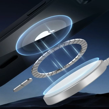 Etui do iPhone 16e ESR Classic Hybrid HaloLock MagSafe Clear/Black