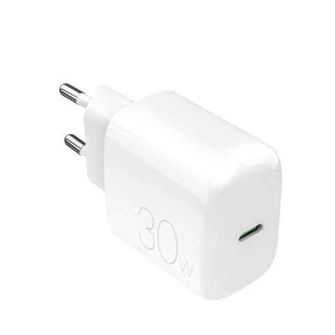 Puro PROLITE 30W USB-C-Wandladegerät Weiß Schnelles Laden