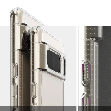 Hülle Ringke Fusion für Google Pixel 8 Pro Clear