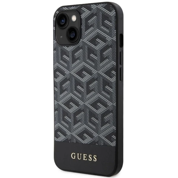 Etui Guess GUHMP14SHGCFSEK do iPhone 14 6.1" hardcase GCube Stripes MagSafe