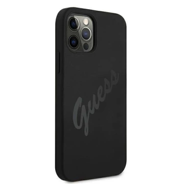 Ratet mal, GUHCP12LLSVSBK iPhone 12 Pro Max 6,7" czarny/schwarz Hardcase Script Vintage