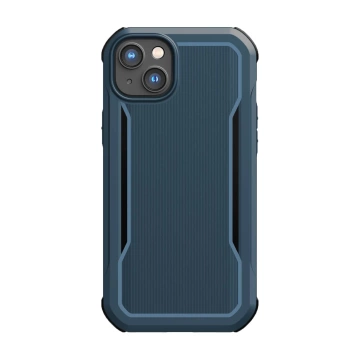 Raptic Fort Case iPhone 14 mit gepanzerter blauer MagSafe-Hülle