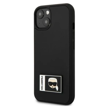 Etui Karl Lagerfeld KLHCP13M3DKPK do iPhone 13 6,1" hardcase Ikonik Patch