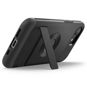 Etui Spigen Slim Armor Mag MagSafe für iPhone 16E Schwarz