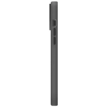 UNIQ Hülle Lino Hue iPhone 13 Pro Max 6.7" grau / anthrazit MagSafe