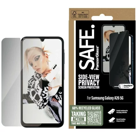 Szkło hartowane do Samsung Galaxy A26 5G SAFE by PanzerGlass Privacy EasyAligner