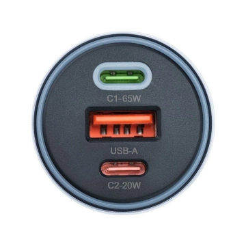 Forcell Autoladegerät 85W 2xUSB-C USB-A Schnellladung