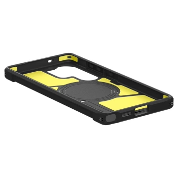 Galaxy S25 Ultra Spigen Tough Armor MagSafe Schwarze Schutzhülle