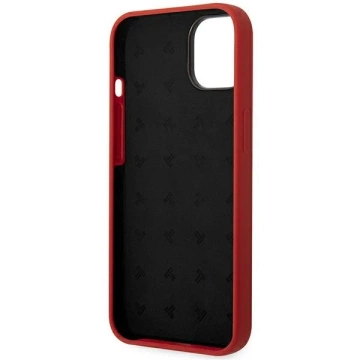 Tumi Liquid Silicone Hardcase für iPhone 14 rot/rot