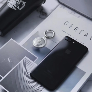 Etui brelok Icon zum Lokalisieren von Apple AirTag Clear