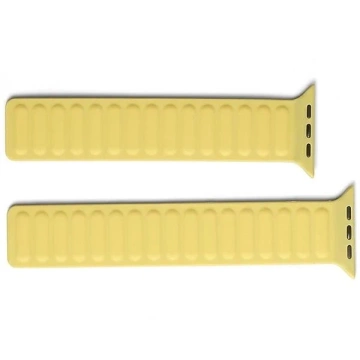 Beline Apple Watch Magnetband 42/44/45/49mm gelb/gelb