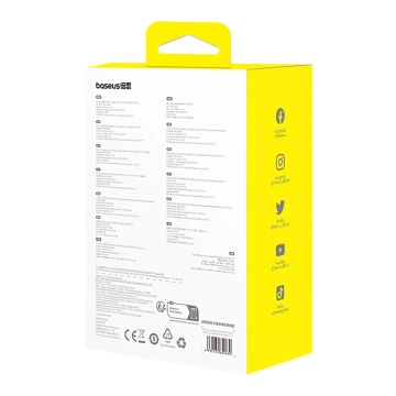 Baseus MagPro Autohalterung mit Qi2.0 15W induktivem Ladegerät für Lüftungsschlitze – Schwarz