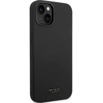 Tumi Liquid Silicone Hardcase für iPhone 14 Plus schwarz/schwarz