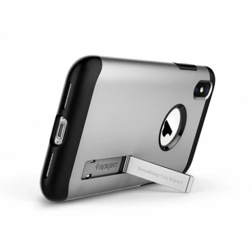 Spigen Slim Armor Handyhülle für iPhone Xs Max Silber