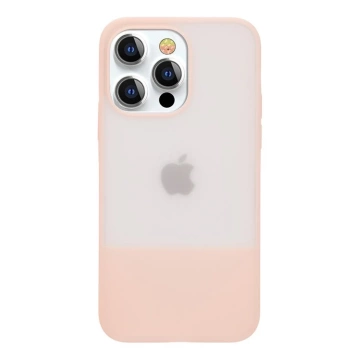 Kingxbar Plain Series Hülle für iPhone 13 Silikonhülle rosa