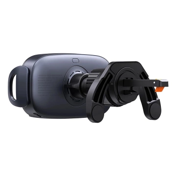 Baseus LightChaser Autohalterung mit induktivem Ladegerät mit Dreifachspule – Schwarz