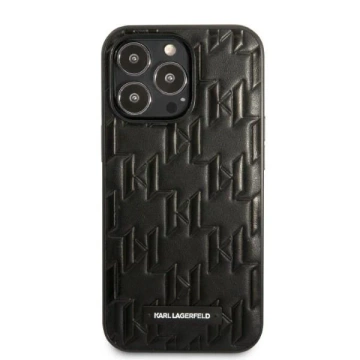 Etui Karl Lagerfeld KLHCP13XMNMP1K für iPhone 13 Pro Max 6,7" Hardcase Monogram Plaque