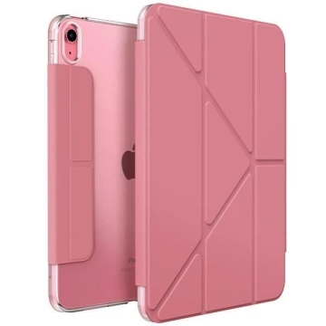 UNIQ Camden Tablet-Hülle für iPad 10 Gen. (2022) pink/rouge pink Antimikrobiell