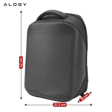 Alogy Plug Extender Steckdosenverteiler Splitteradapter Verlängerungskabel mit Qi-Induktionsladegerät 4x EU-Stecker 4x USB 2x USB-C Schwarz