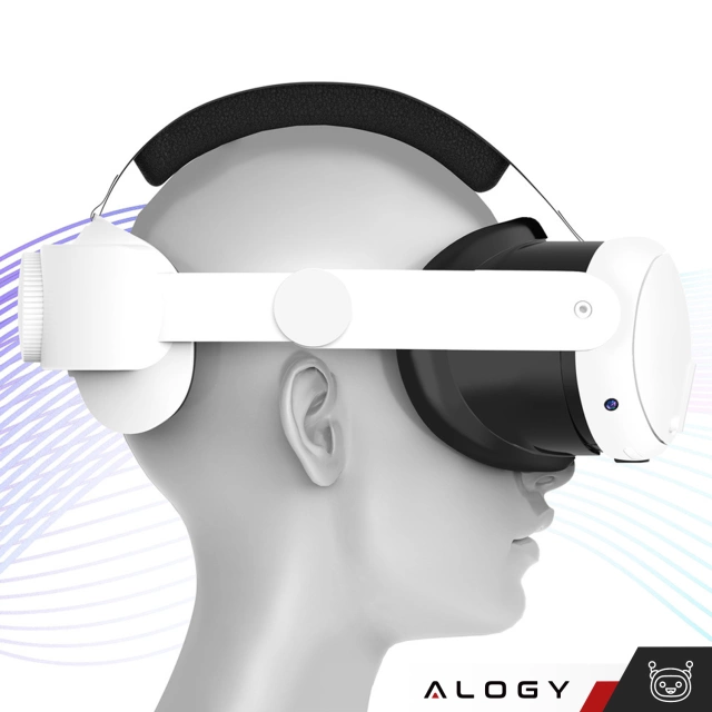 Zamienna silikonowa maska przeciwsłoneczna Alogy do Meta Quest 3 Czarna