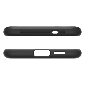Etui für Samsung Galaxy S25 Schwarz Spigen Slim Armor Mag MagSafe