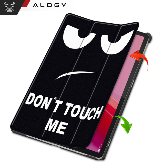 Etui do Lenovo Tab K11 / K11E 11” M11 10.95" TB330FU / TB330XU / TB331FC obudowa na tablet Case Alogy Book Cover Don't Touch me