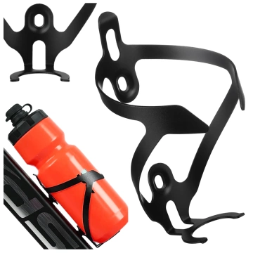 Fahrradflaschenhalter, universell, schwarz