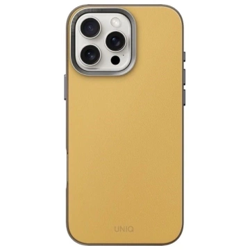 Etui do iPhone 16 Pro UNIQ Lyden DS Żółto-szare MagSafe