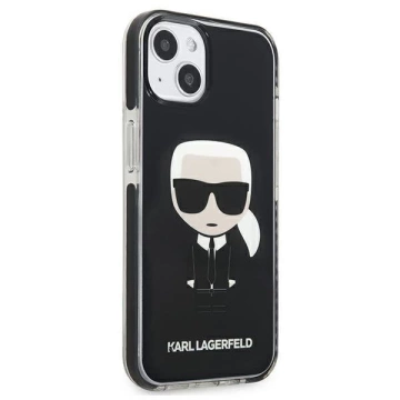 Karl Lagerfeld KLHCP13STPEIKK iPhone 13 mini 5,4" Hardcase Czarny/Schwarz Iconik Karl
