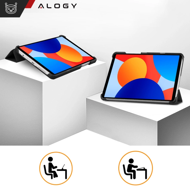 Etui ochronne do Redmi Pad SE 8.7" 4G Alogy Book Cover Case obudowa na tablet Czarne
