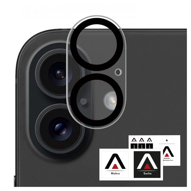 Szkło Ochronne na Obiektyw Aparatu do Apple iPhone 17, Wzmocnione i Odporne na Zarysowania, Precyzyjnie Dopasowane, Alogy Lens Protector Pro+™ – Przezroczyste