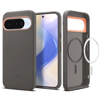Etui Ochronne do Google Pixel 10 / 10 Pro Spigen Nano Pop Mag MagSafe Papaya Grey